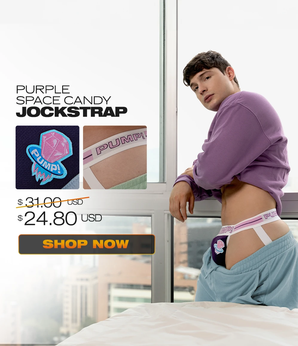 Pump underwear product purple space candy jock Pump Canada