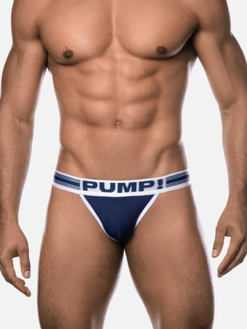 Navy Free-Fit Jockstrap
