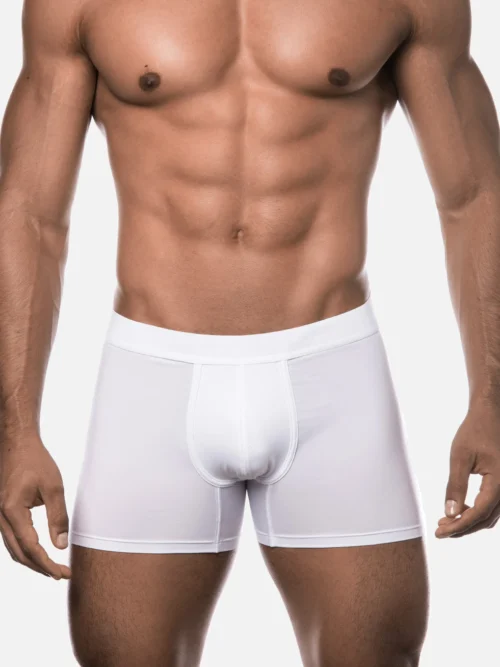 White Cooldown Boxer