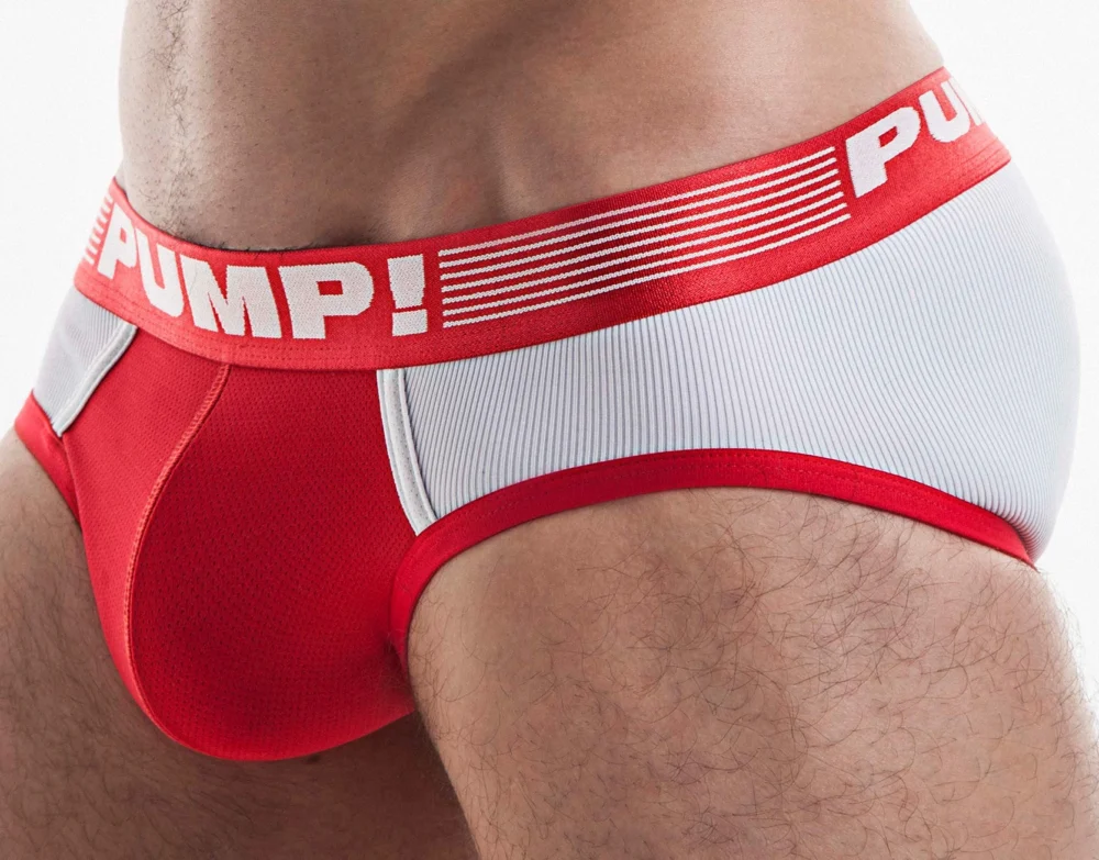 Red Ribbed Brief - Image 5