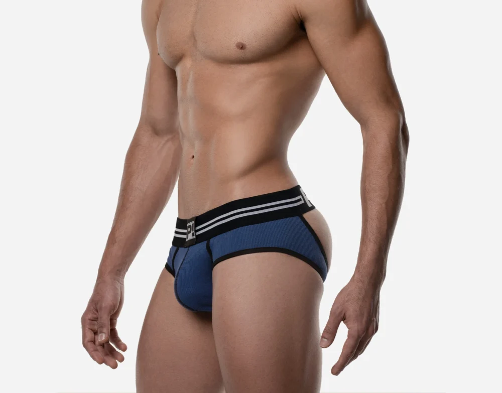 Round2 Blue Backless Brief - Image 2