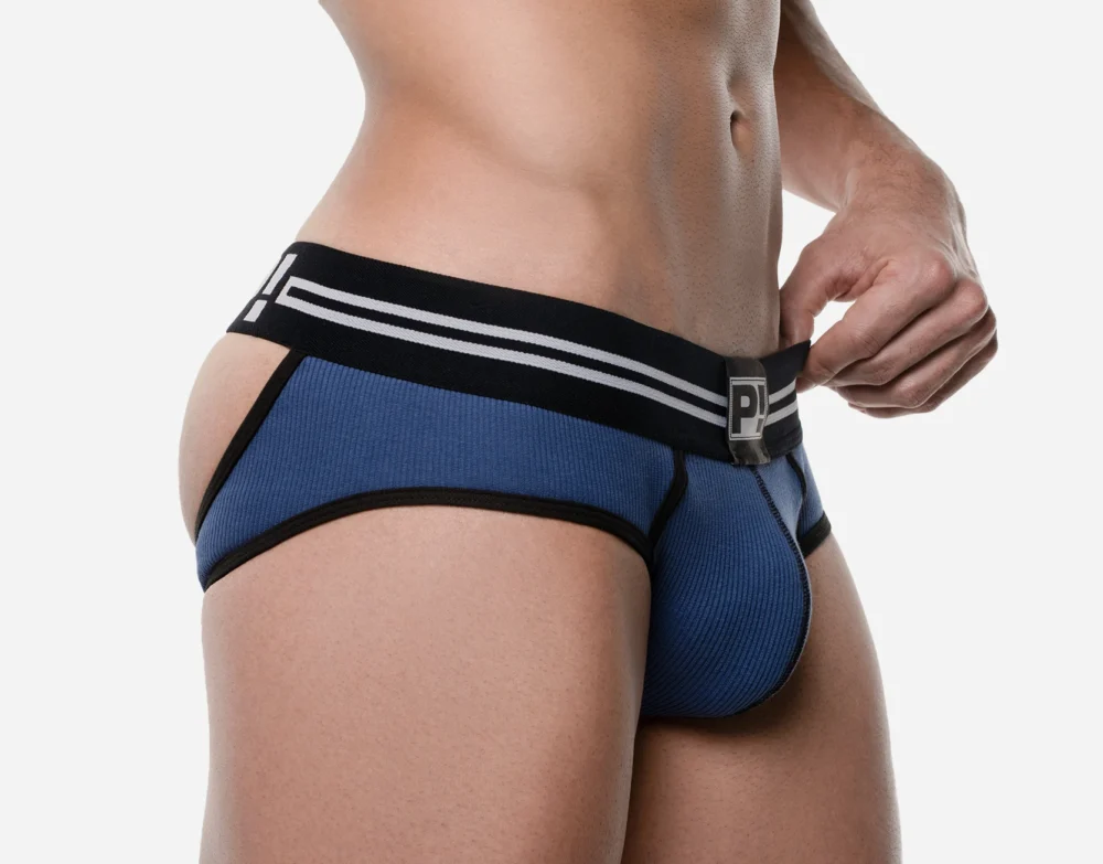 Round2 Blue Backless Brief - Image 4