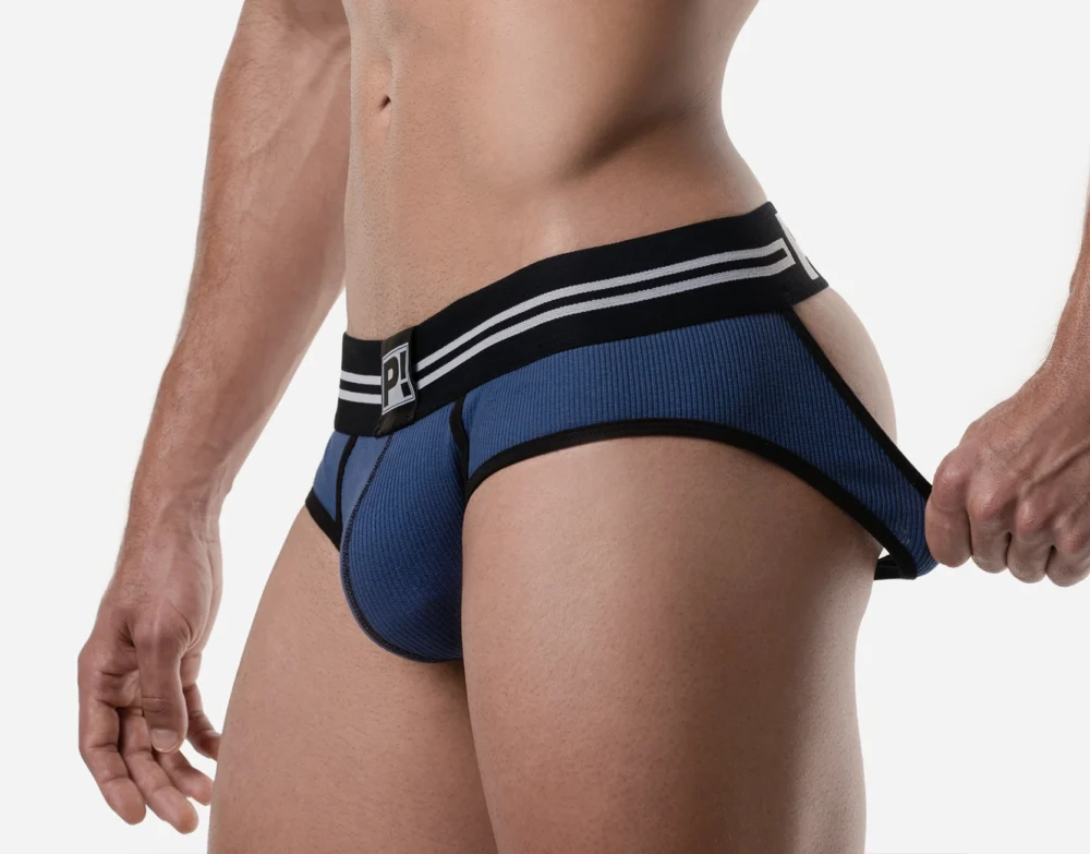 Round2 Blue Backless Brief - Image 5