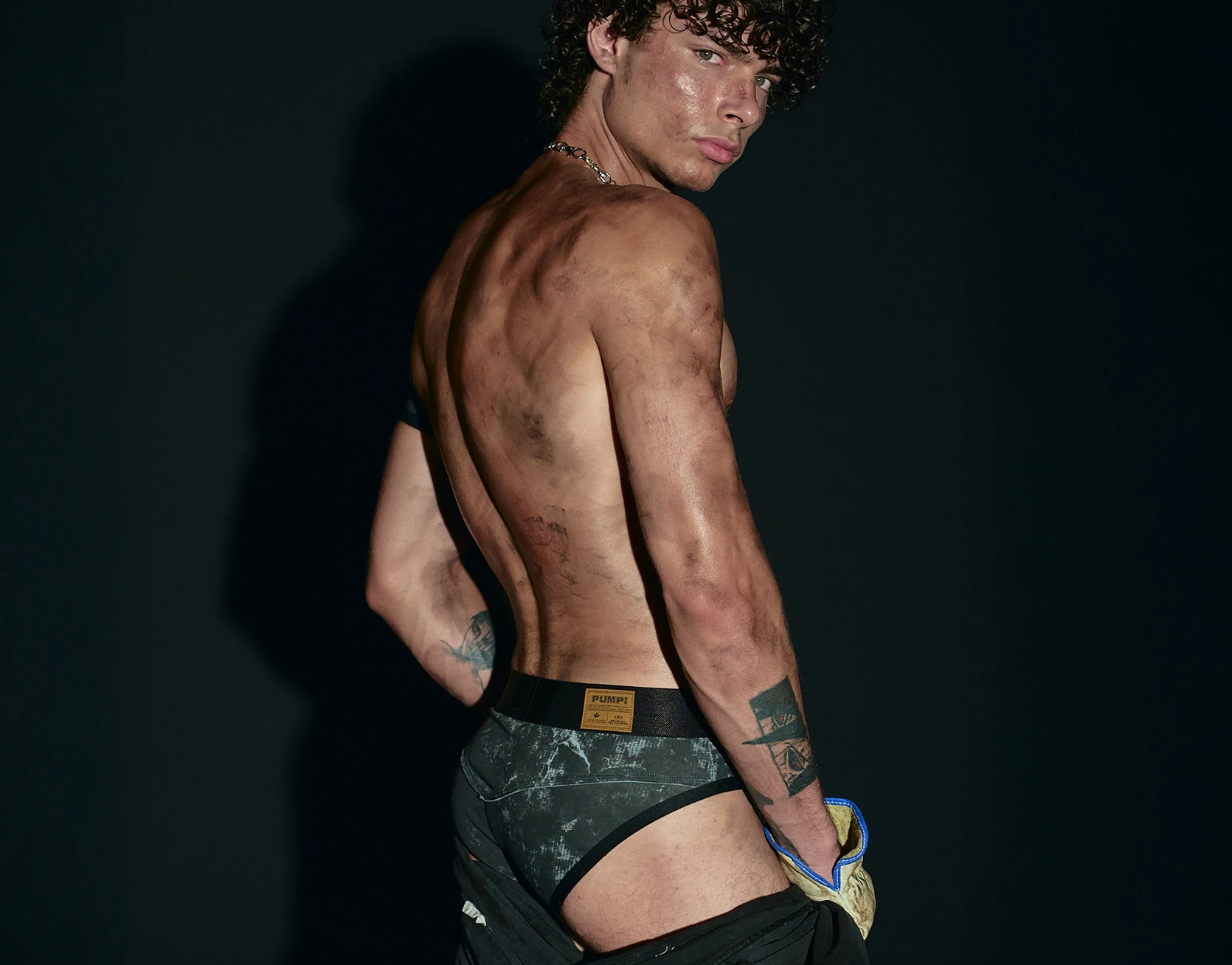 Black Washed Brief