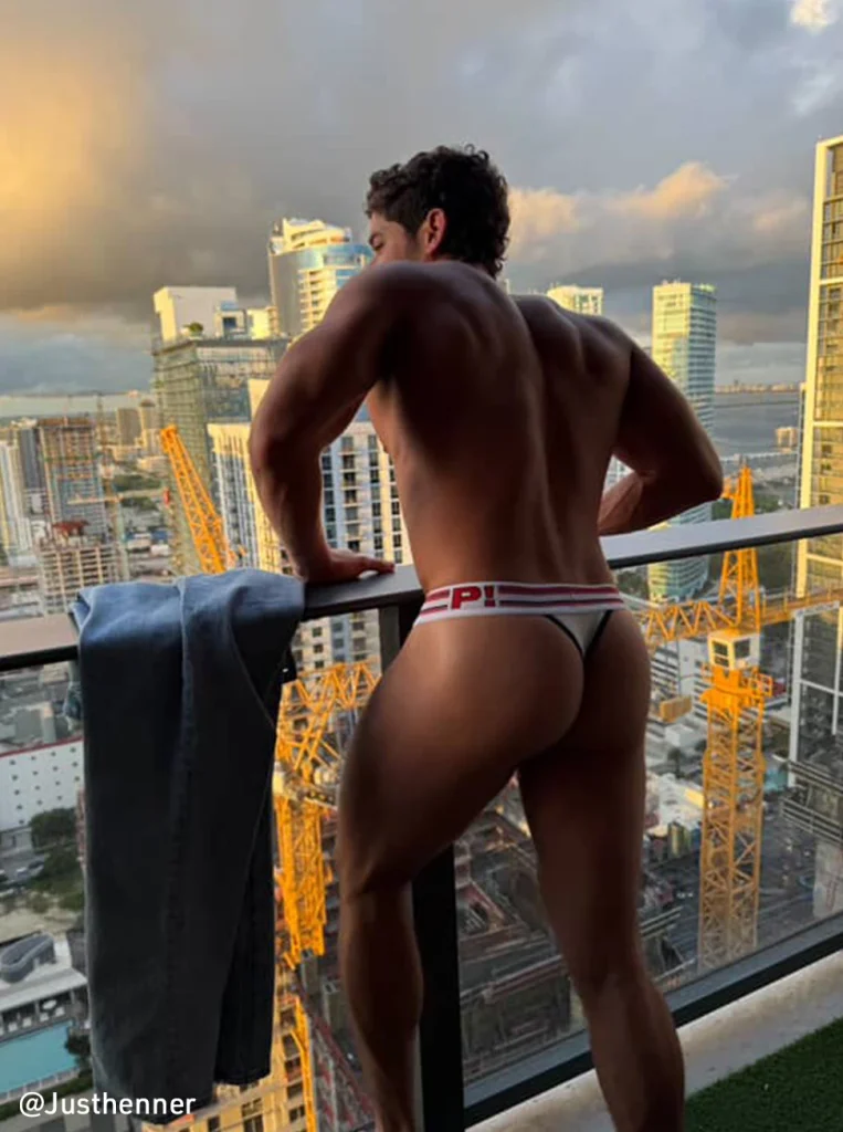 Red Free Fit Thong